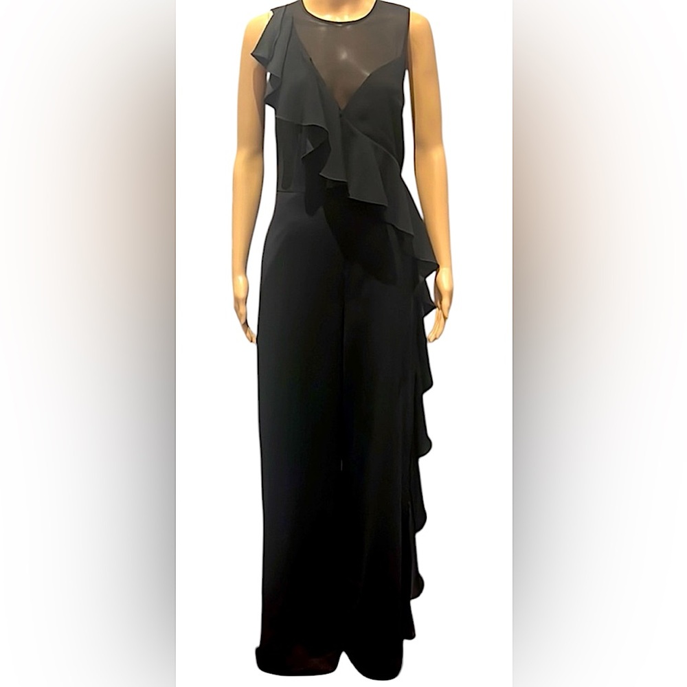 Beautiful Black Jumpsuit with a ruffle detail